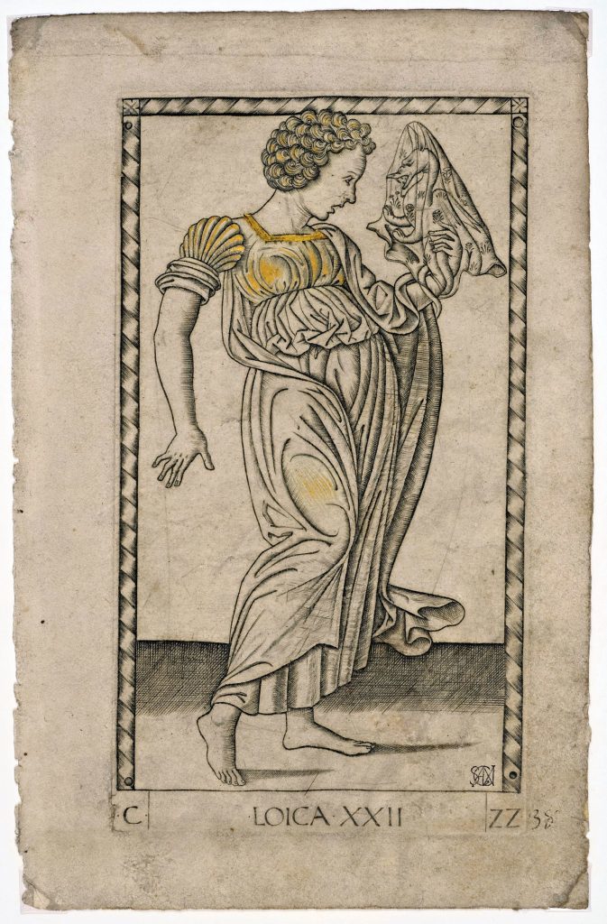 The Logic, one of the Tarocchi Mantegna cards. 
