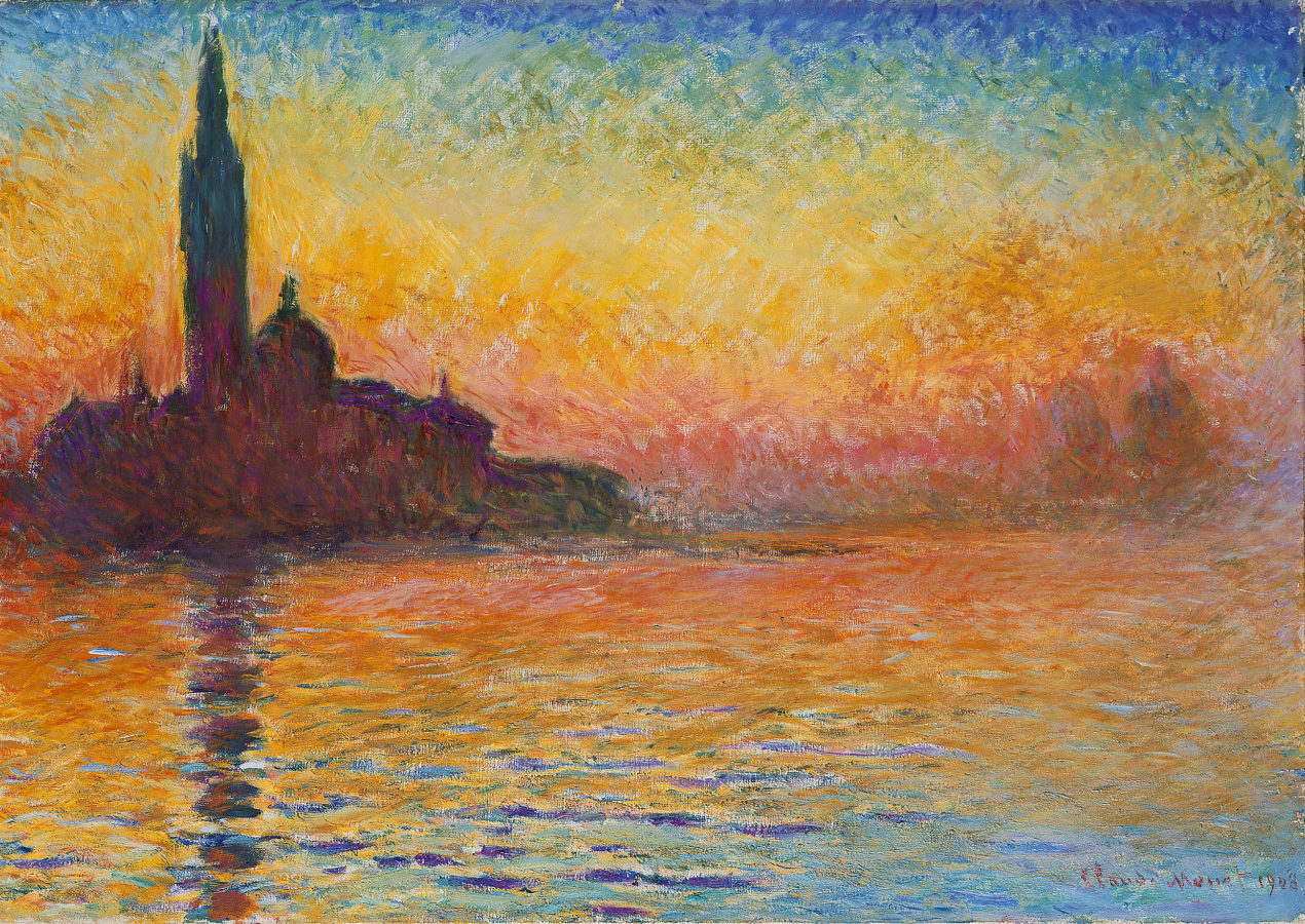 claude monet blind