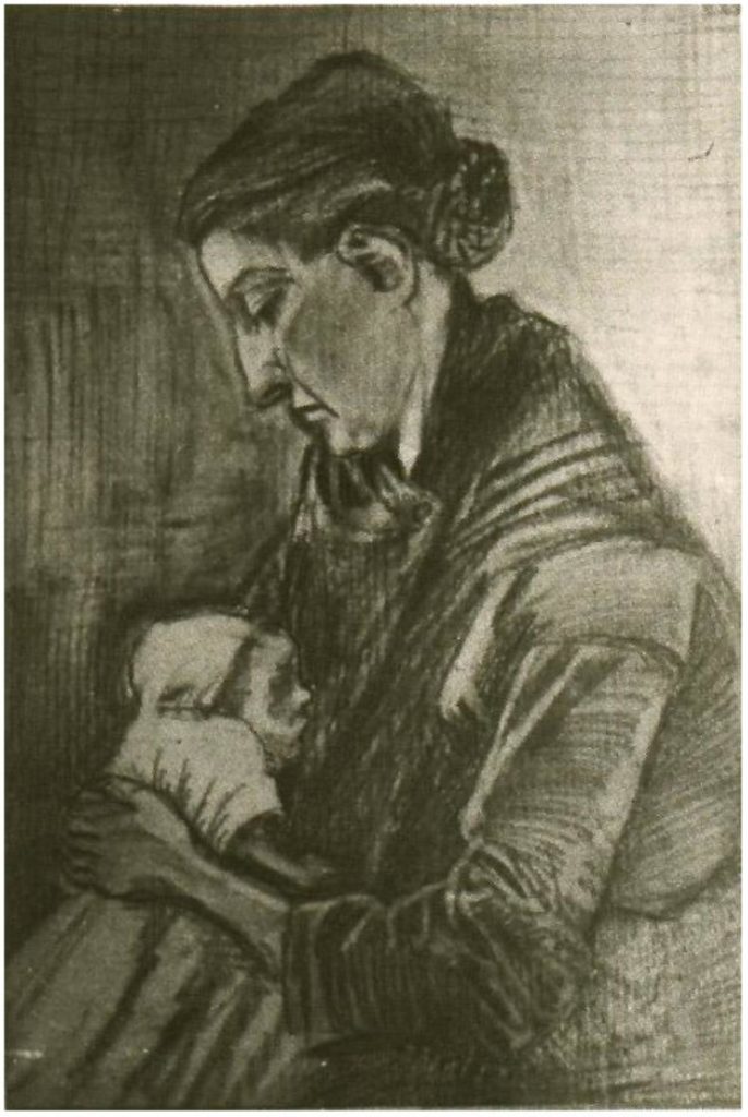 Vincent van Gogh, Sien Nursing Baby, 