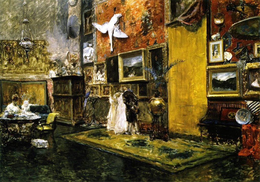 The Tenth Street Studio In the Studio