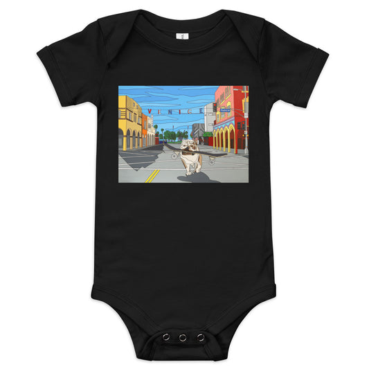 Dogtown Baby short sleeve one piece