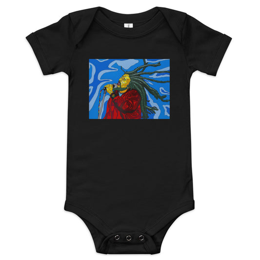 One Love - Baby short sleeve one piece