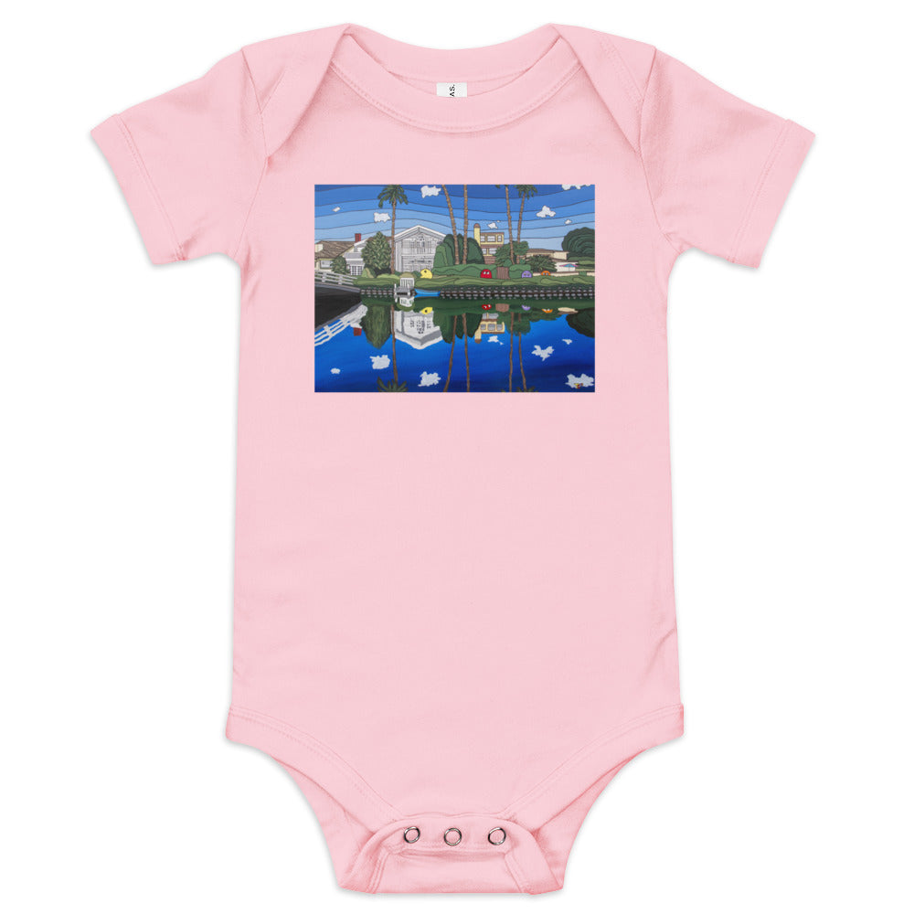 Venice Canals 2 - Baby short sleeve one piece