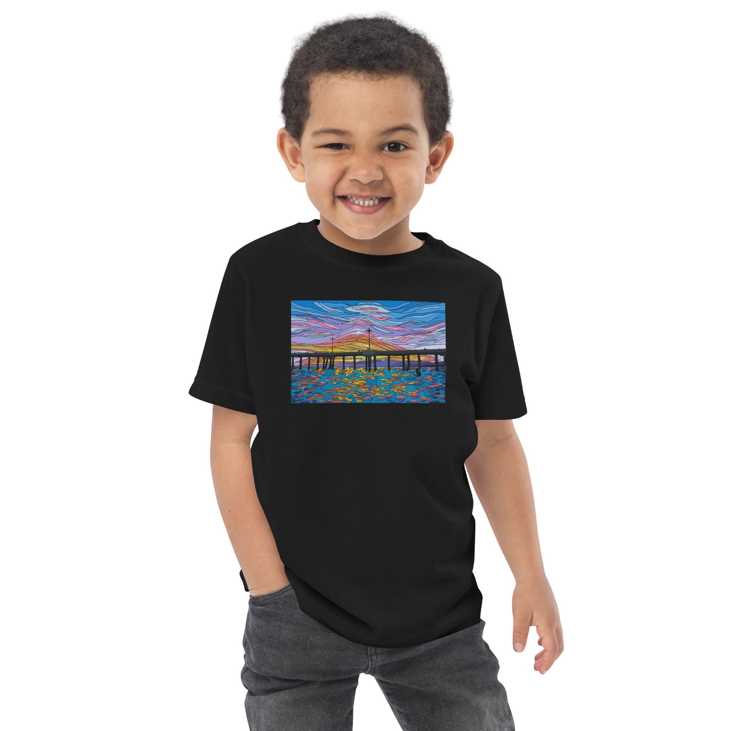 Waiting For a Set - Toddler jersey t-shirt