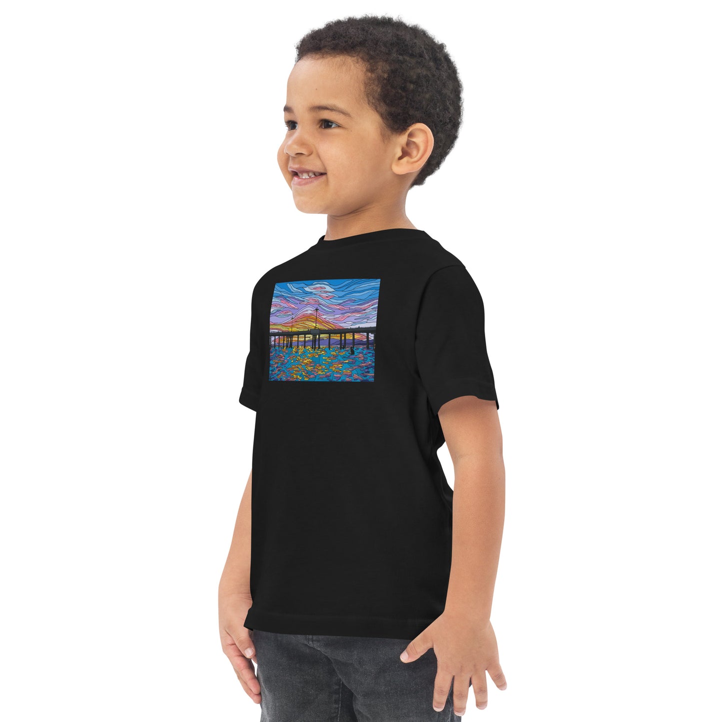 Waiting For a Set - Toddler jersey t-shirt