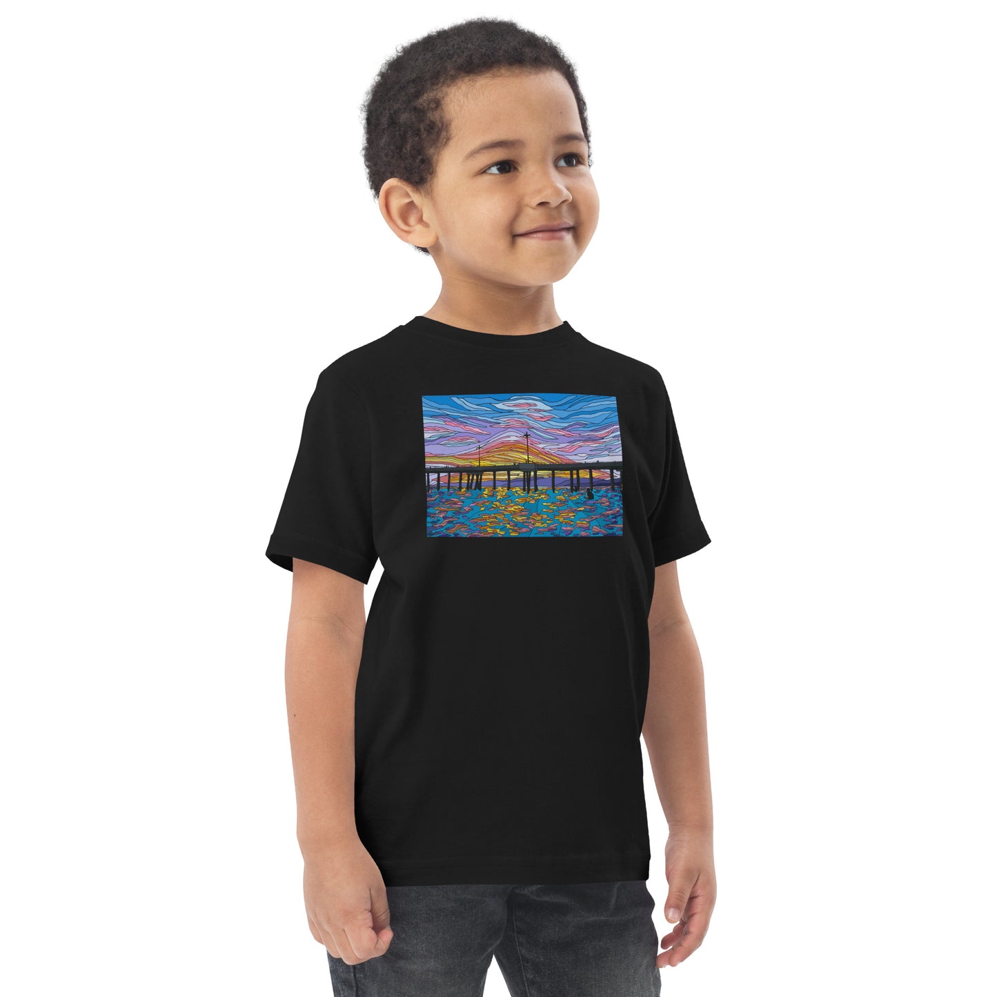 Waiting For a Set - Toddler jersey t-shirt