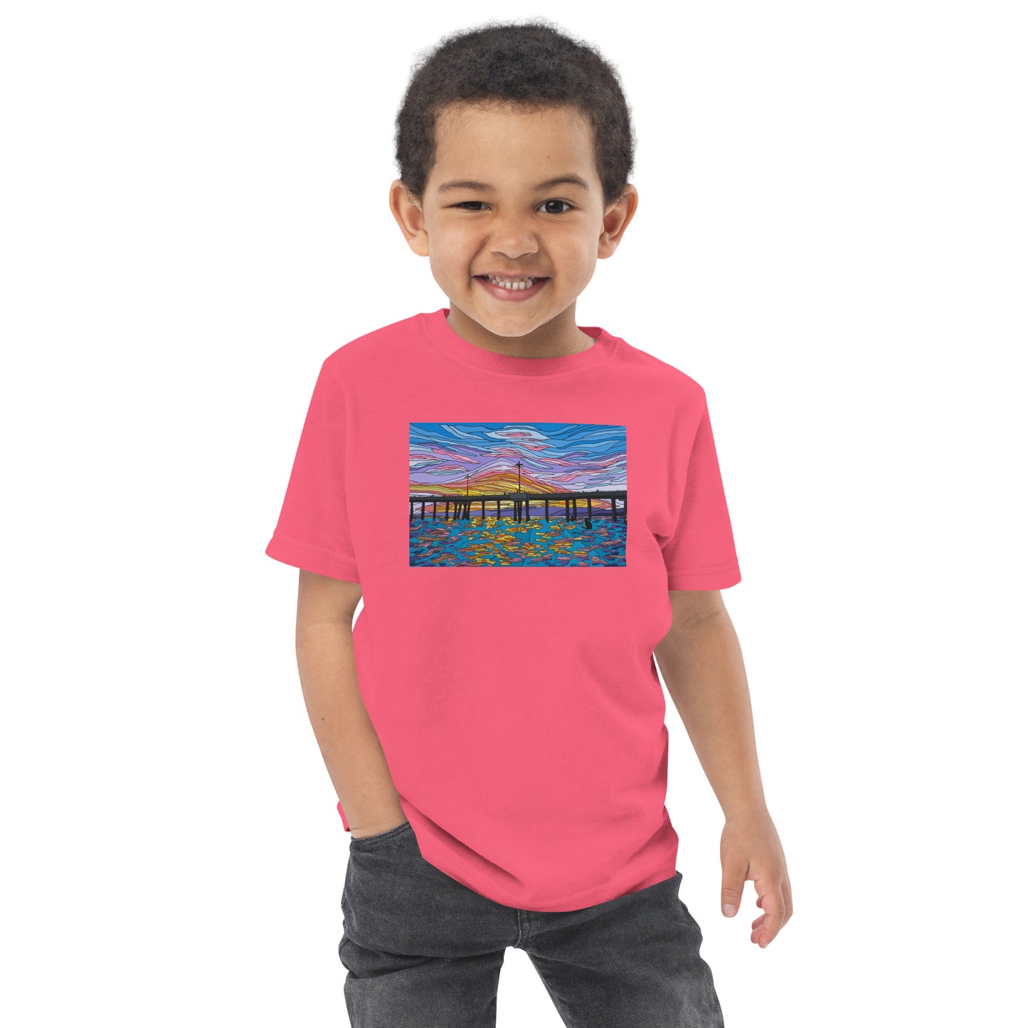 Waiting For a Set - Toddler jersey t-shirt