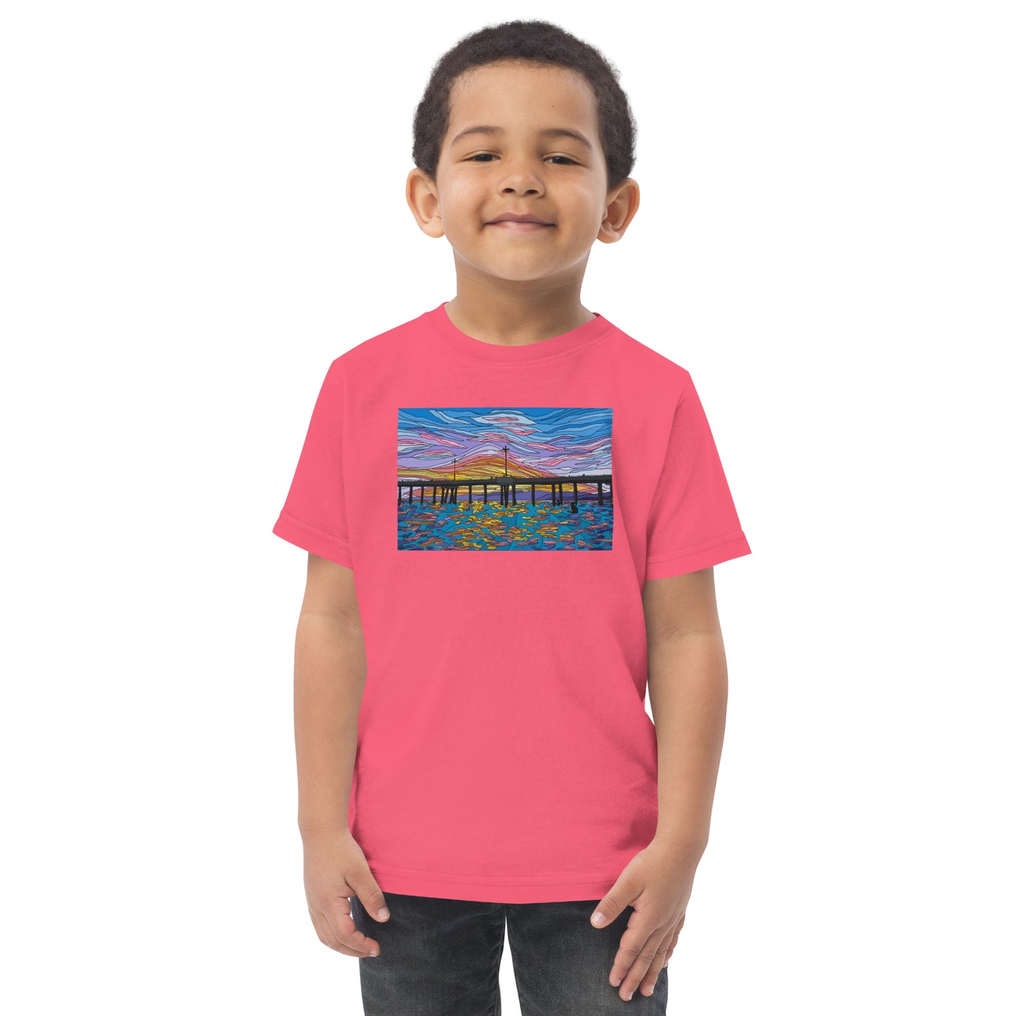 Waiting For a Set - Toddler jersey t-shirt