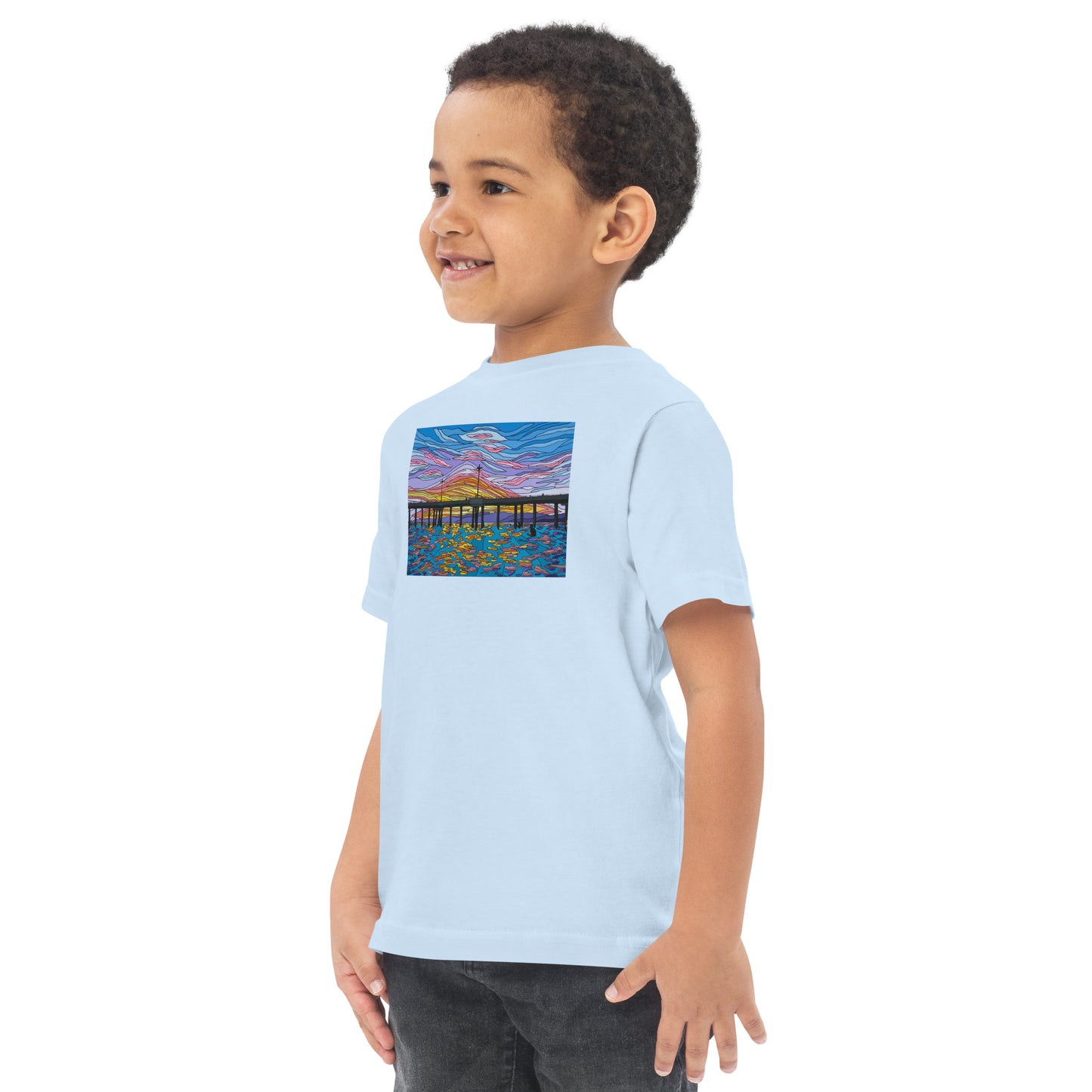 Waiting For a Set - Toddler jersey t-shirt