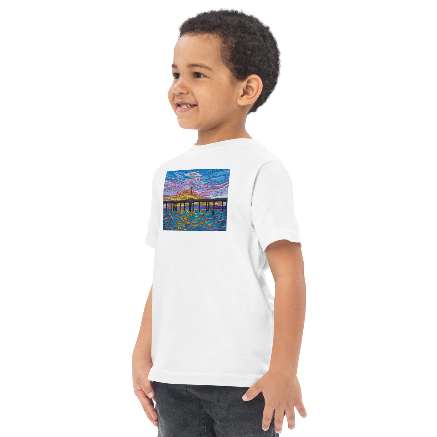 Waiting For a Set - Toddler jersey t-shirt